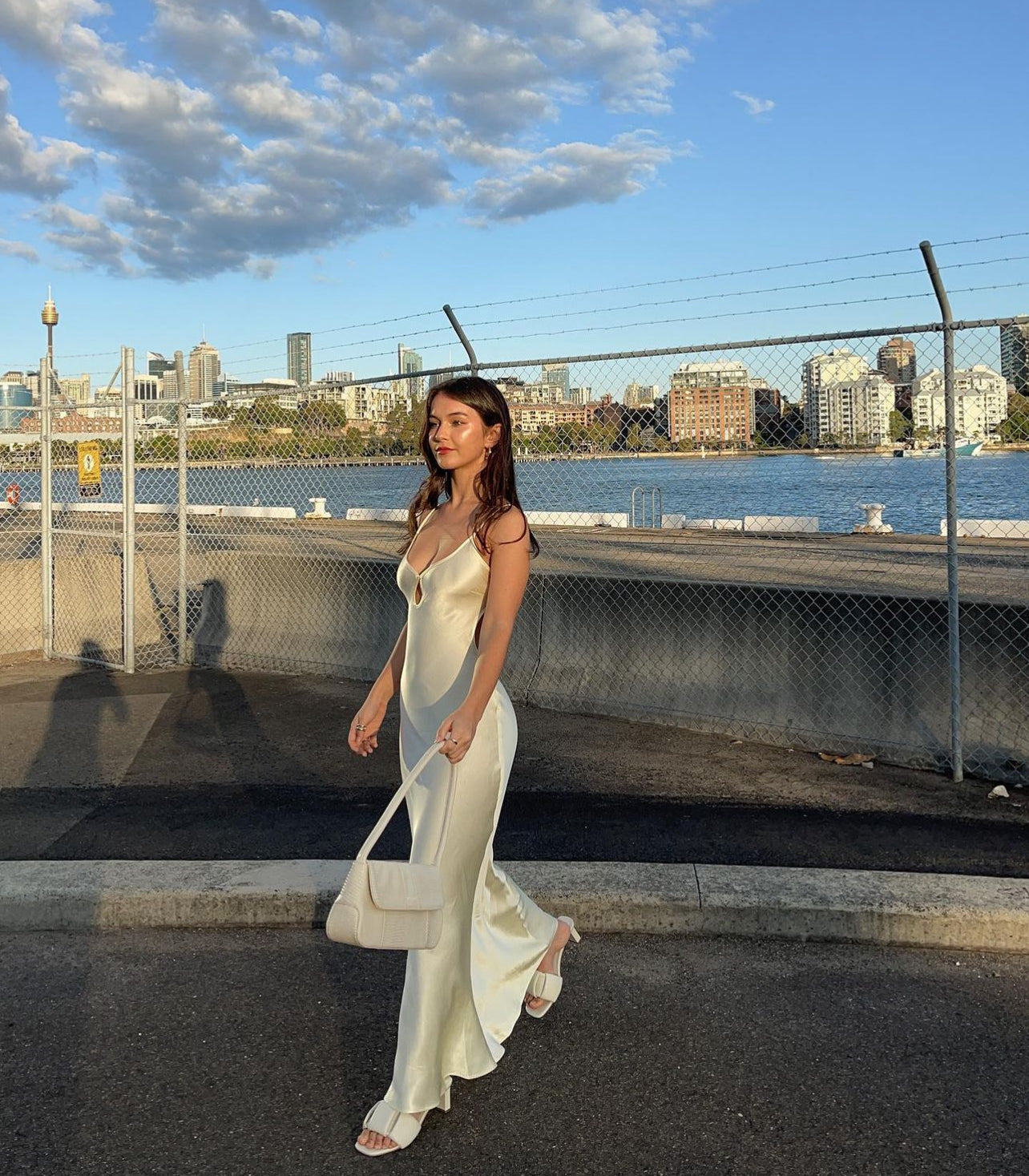 Cedar City Maxi Dress in Ice Yellow