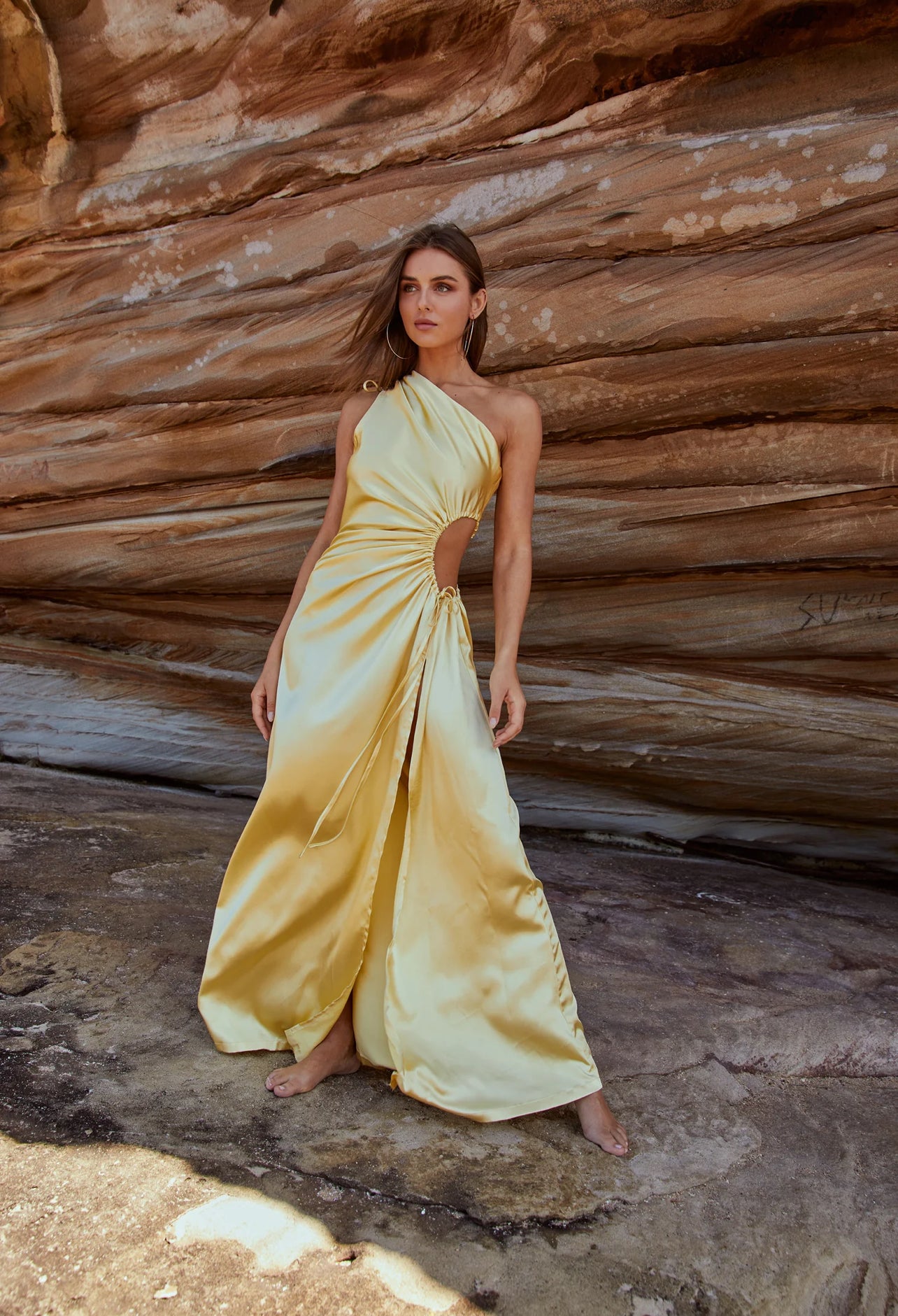 Nour Dress in Yellow