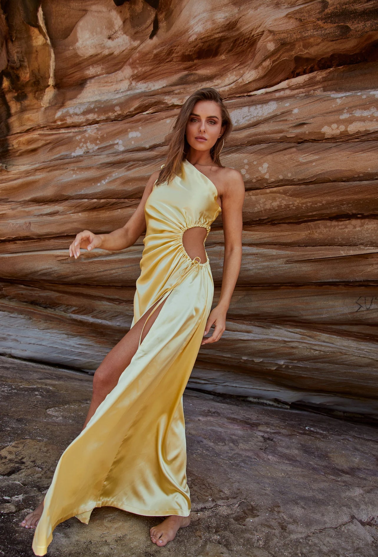 Nour Dress in Yellow