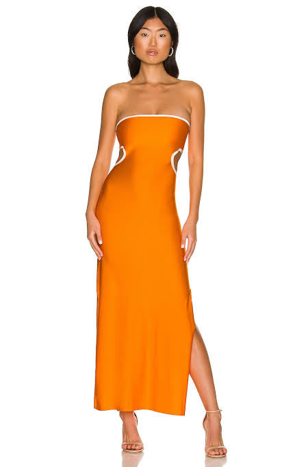 Mambo Dress in Mango Lush